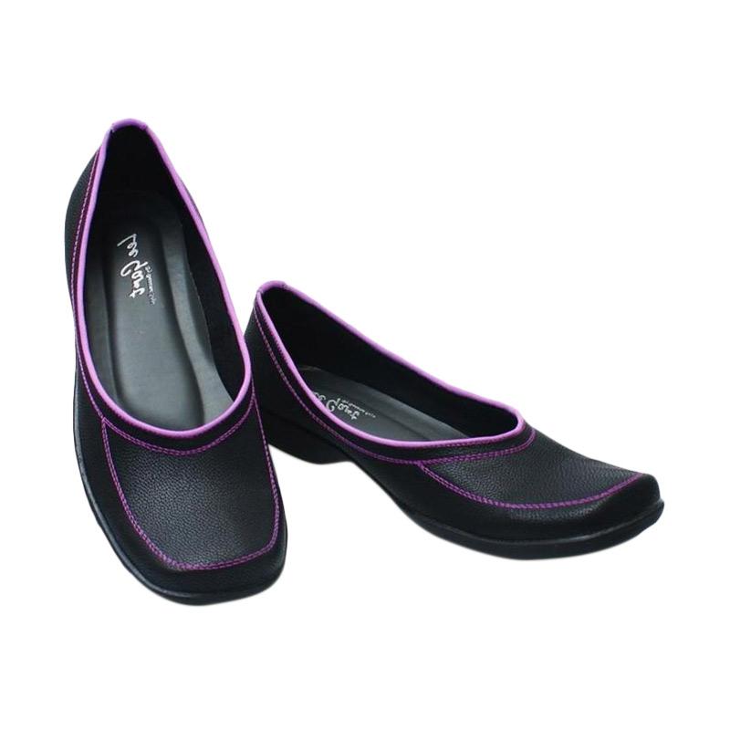Basama Soga Flat Shoes 959 Sepatu Wanita - Hitam
