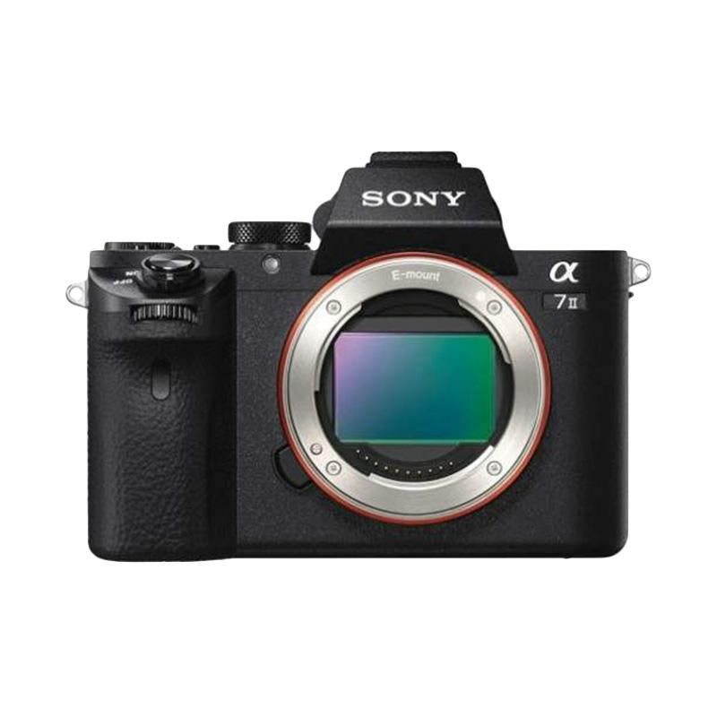 SONY Alpha A7R II Body Only Kamera Mirrorless + SANDISK SD EXTREM 64GB + SCREEN GUARD