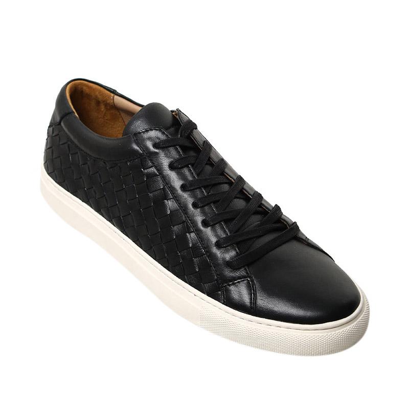 Ftale Footwear Pronto Mens Shoes - Black Woven