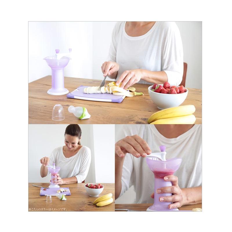 Kidsme Food Grinder Penggiling Makanan Bayi - Lime