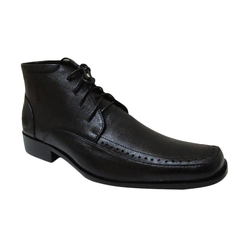 Laborc Shoes Marlin Boots Pantofel Sepatu Pria - Black