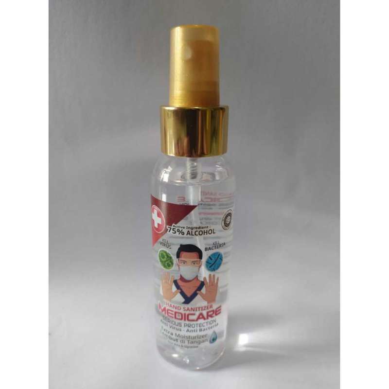 Jual Medicare Hand sanitizer 90 ml SERIOUS PROTECTION ANTI VIRUS
