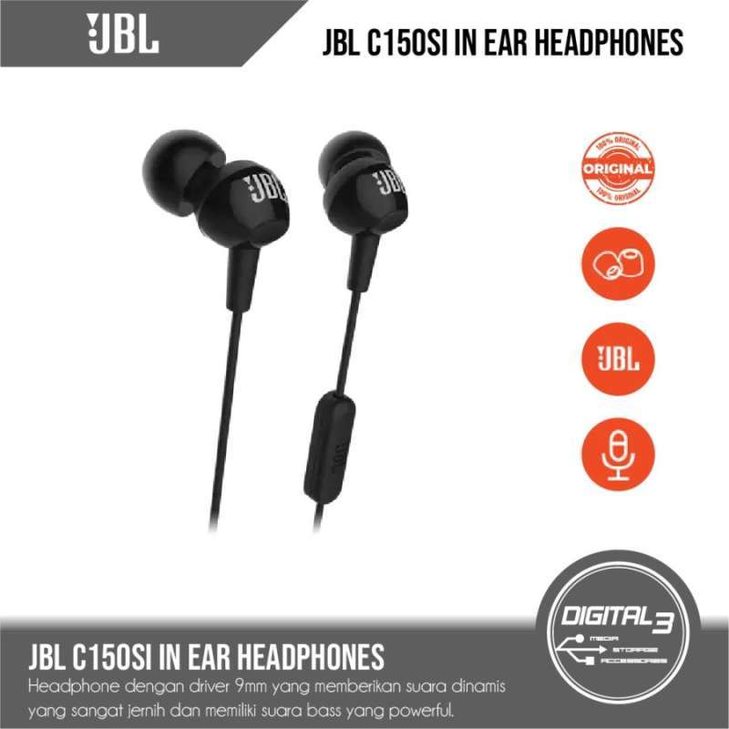 Jual JBL C150SI C 150SI In ear Earphone With Mic Headset