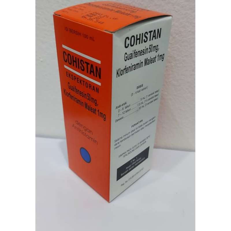 cohistan ekspektoran 60ml obat batuk