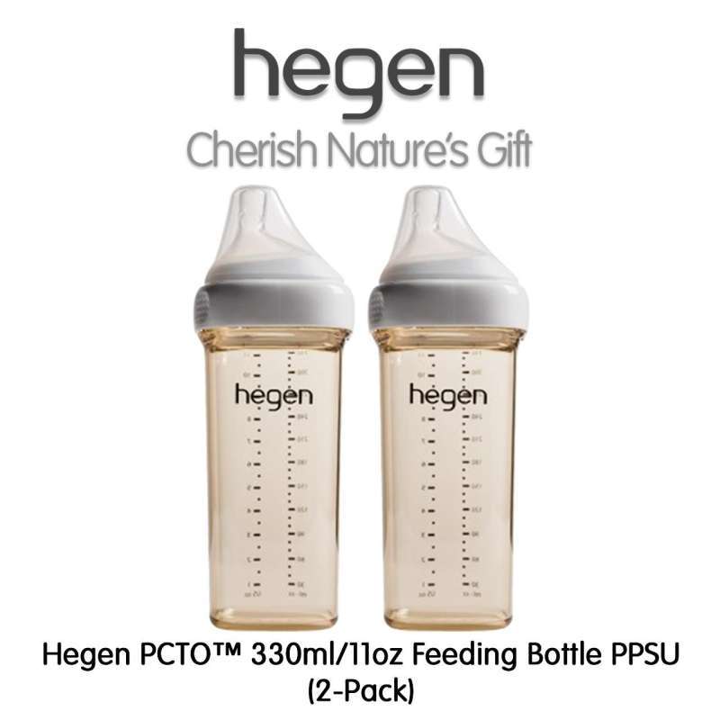 Jual Hegen Botol Susu Feeding Bottle Ppsu 330ml 2 Pack Murah Mei 2021 Blibli