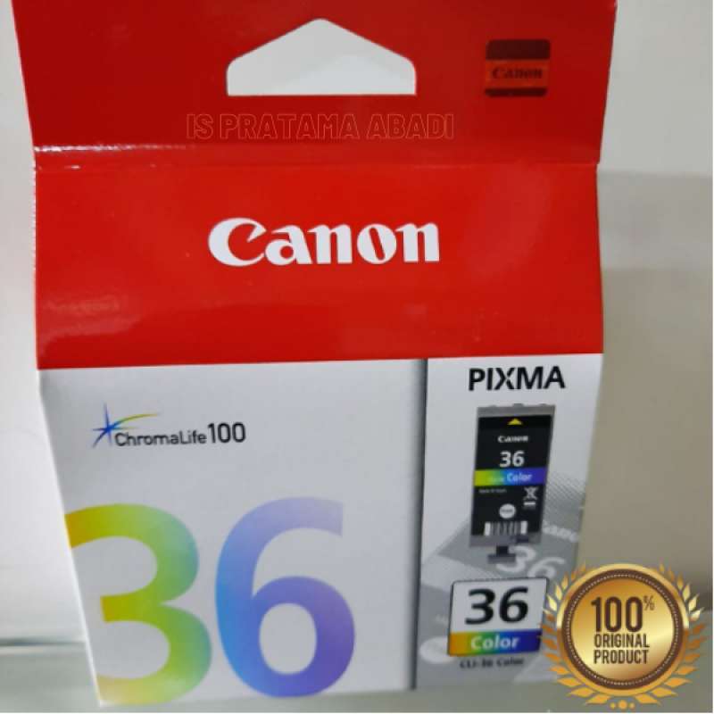 tinta canon cli 36 colour original