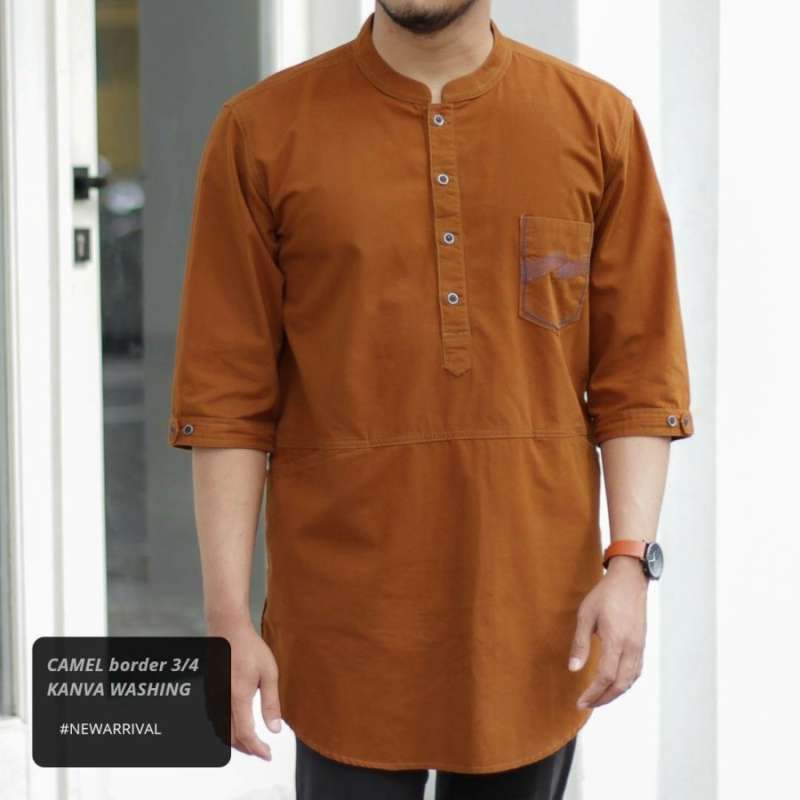Jual BAJU KURTA PRIA / BAJU KOKO PRIA / BAJU KOKO KURTA PRIA / BAJU MUSLIM - S ARMY di Seller Dhore Online - Kota Jakarta Barat, DKI Jakarta | Blibli