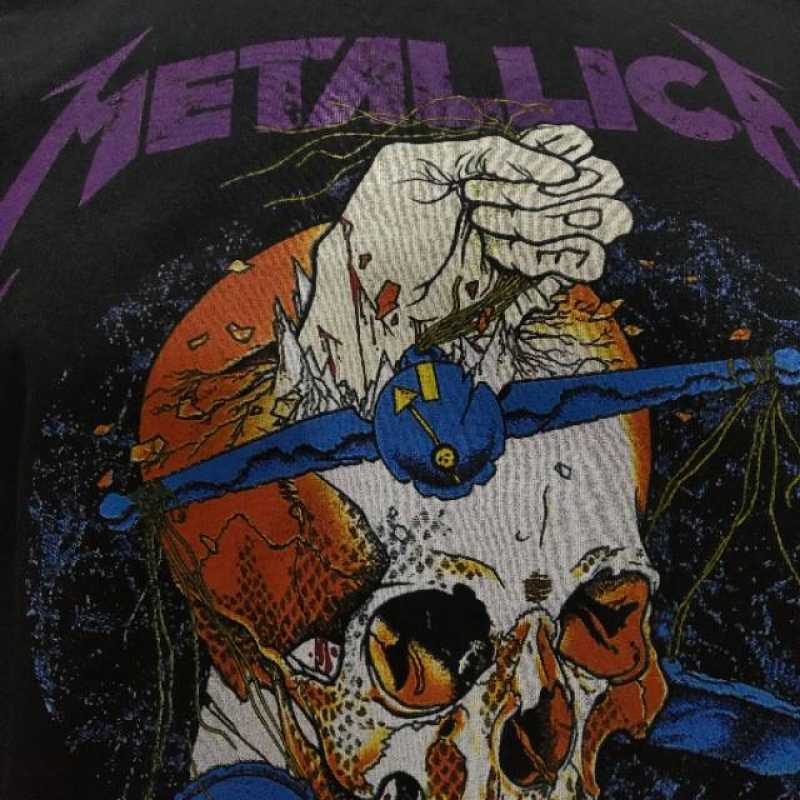 Jual KAOS BAND METALLICA JUSTICE DAMAGE 