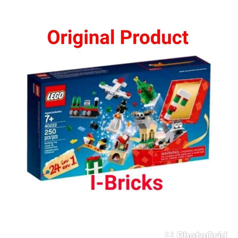 Jual Lego 40222 Seasonal Christmas Build up Blocks Stacking Toys Di Seller I bricks Official Store Pluit Kota Jakarta Utara Blibli