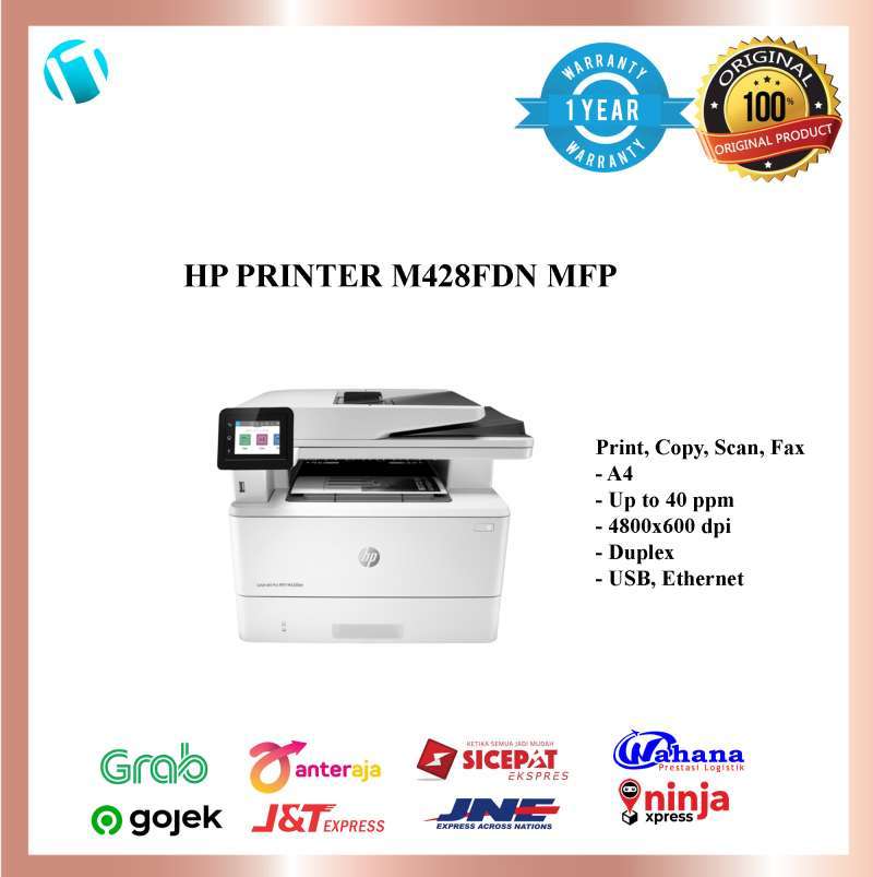 Promo HP PRO MFP M428FDN | W1A29A Printer Laserjet di Seller Multi Kharisma  - Kota Jakarta Barat, DKI Jakarta | Blibli
