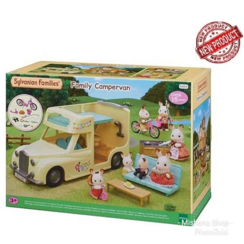 Promo Mobil Sylvanian Families Camper Van Car Seven Seater Epoch