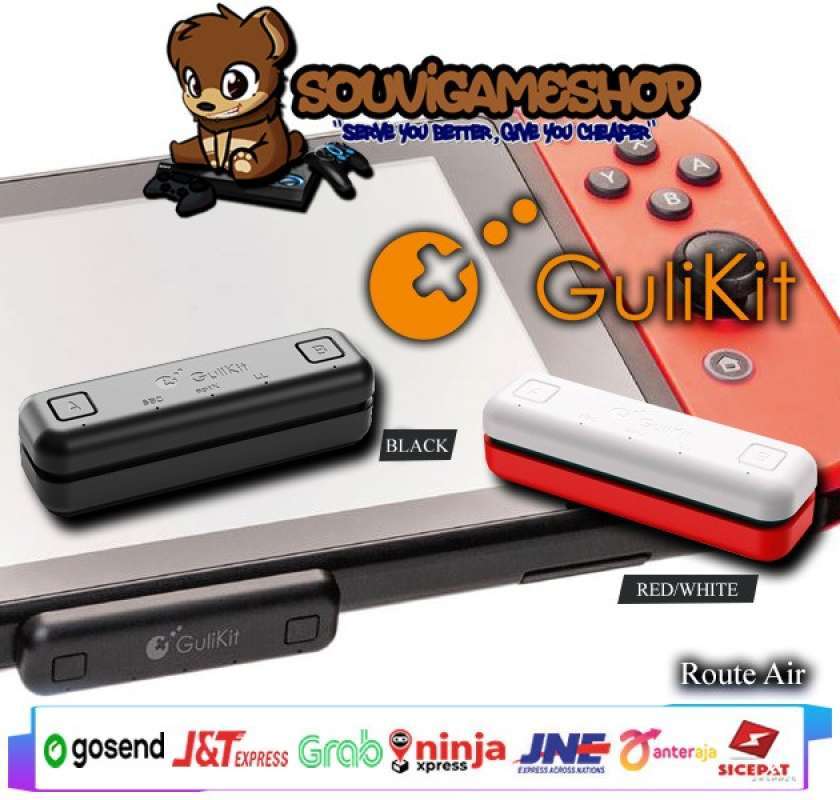 Promo PROMO!! Gulikit Route Air Bluetooth Adapter Wireless Audio  Transmitter RED \u0026 BLUE di Seller souvigameshop Official Store - Kota  Jakarta Barat, DKI Jakarta | Blibli