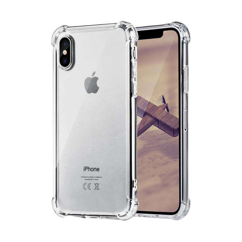 Jual CASE SILIKON BENING IPHONE X SOFTCASE TRANSPARAN IPHONEX 10