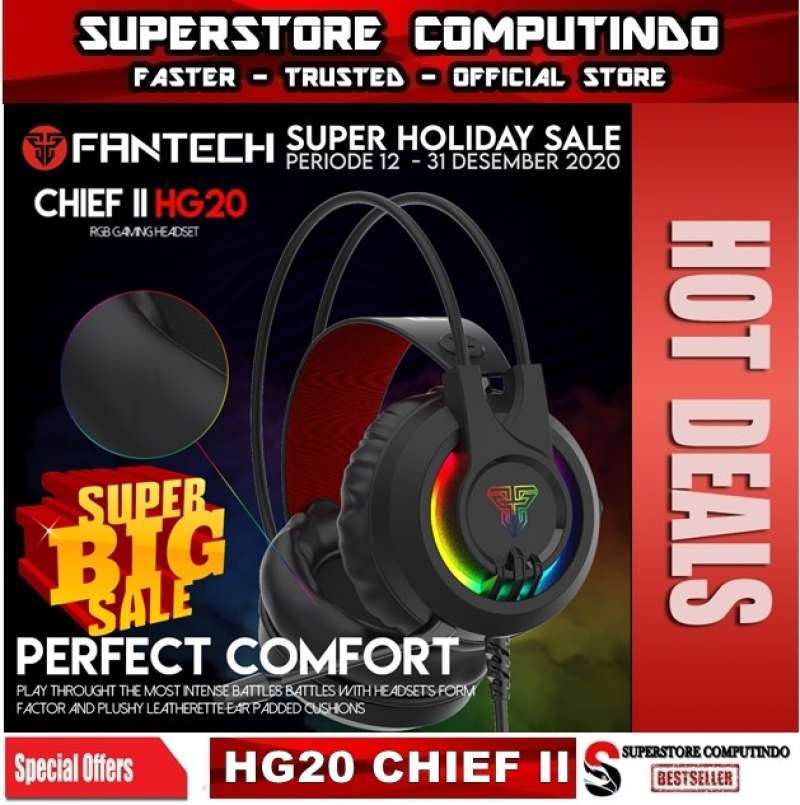 Promo Fantech HG20 CHIEF II RGB Gaming 