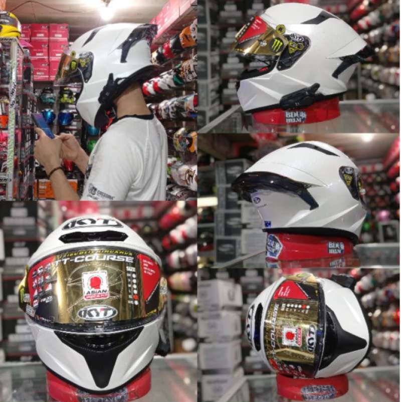 Jual TERLARIS''HELM KYT TT CORSE SOLID 