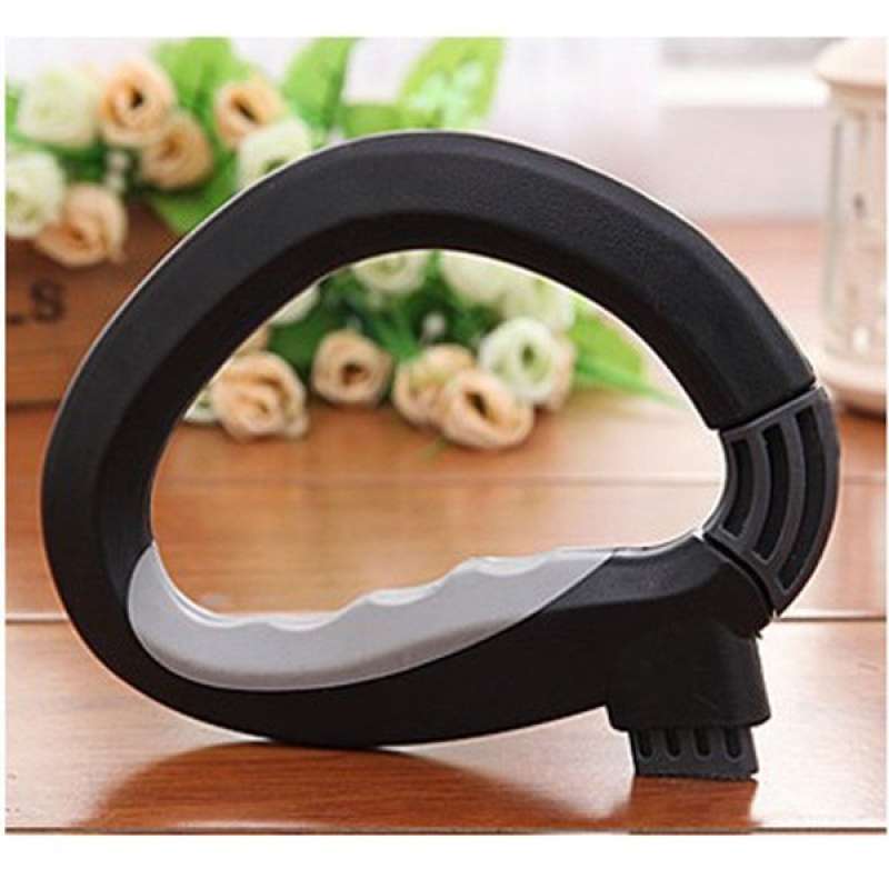 One trip clearance grip bag holder