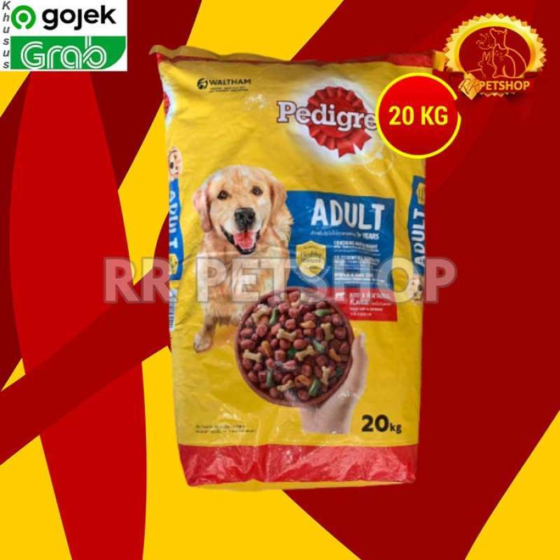 Promo Makanan Anjing Pedigree Adult Beef 20 Kg Dewasa 20kg
