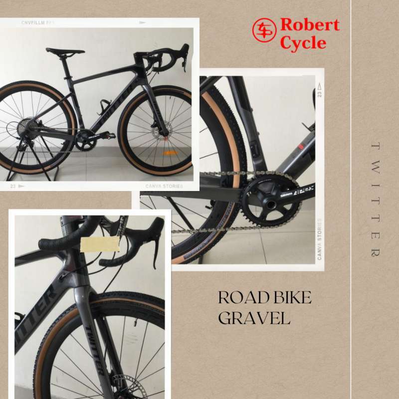 Sepeda Road Bike Twitter Gravel Carbon 