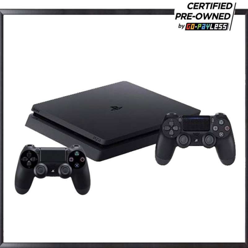 Jual PS4 Slim 500GB Seri 2xxx PREOWNED + 2 Stik (Tanpa Game) di Seller  GoPayLess - Kota Jakarta Pusat, DKI Jakarta | Blibli