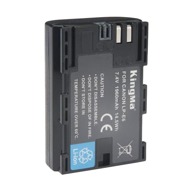 kingma lp e6 canon battery for eos 80d 70d 60d 6d 6d2 7d 7d2 5d 5d2 5d3