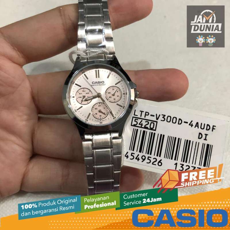 Promo Casio Original Casio Ltp v300d 4a Jam Tangan Wanita Jam Wanita Stainless Casio Ltp V300d 4a V 300 D Ltpv300 Diskon 27 Di Seller Jamdunia Official Store Sawah Baru