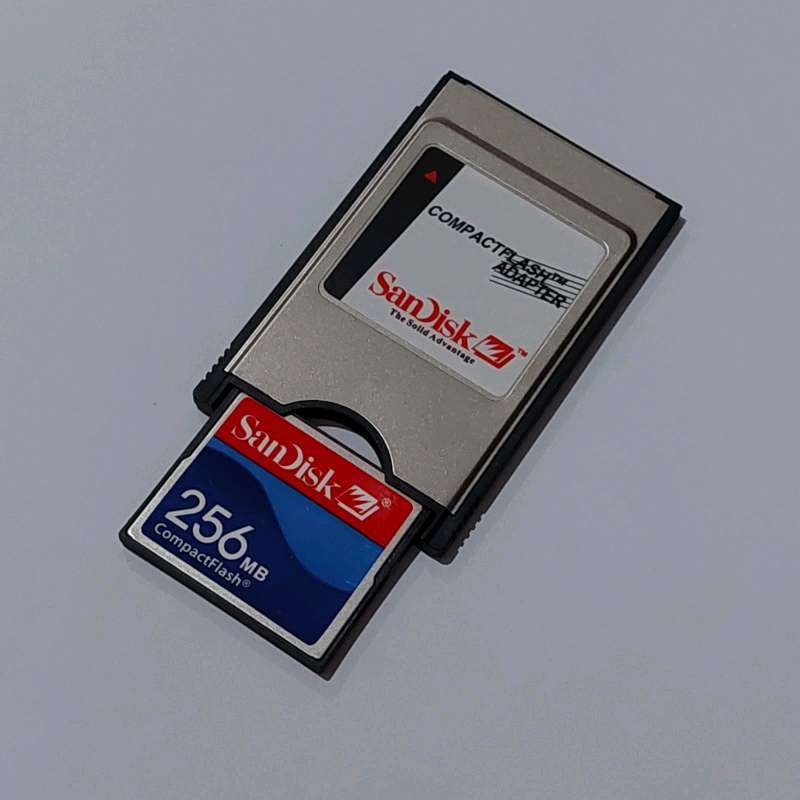 Sandisk compact flash outlet adapter