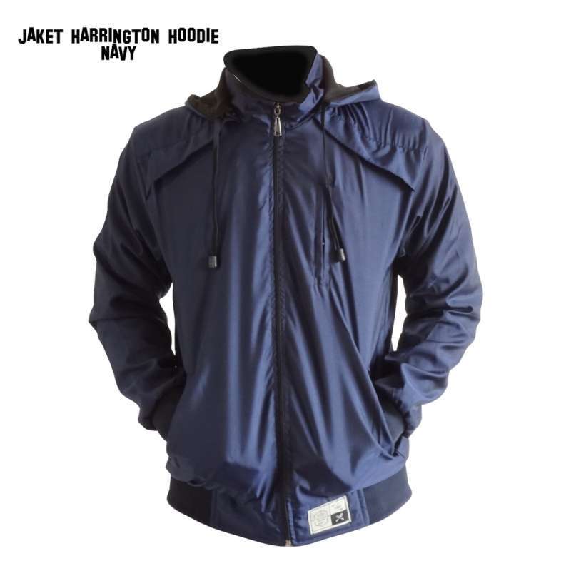 Jaket harrington hoodie discount