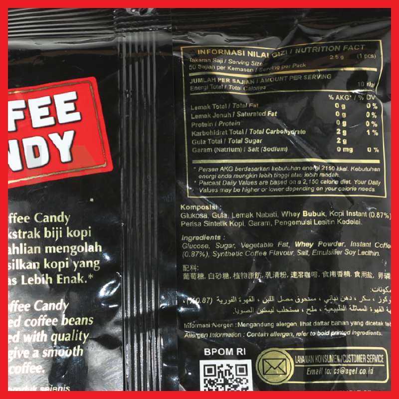 Jual KAPAL API COFFEE CANDY BLACK COFFEE 50X2.5GR di Seller ...
