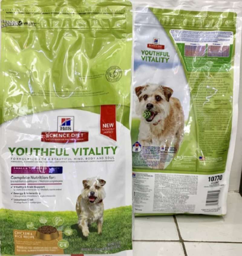 Science diet youthful vitality small breed cheap