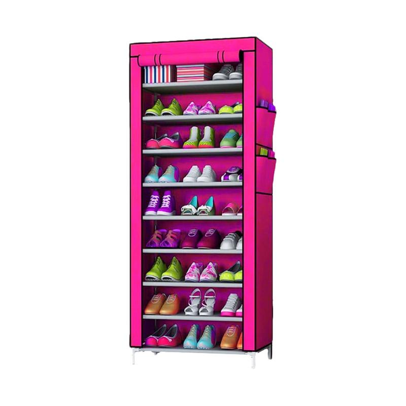 Jual Oem Kain Portable Import Rak Sepatu Serbaguna 9 Susun Murah Mei 2021 Blibli