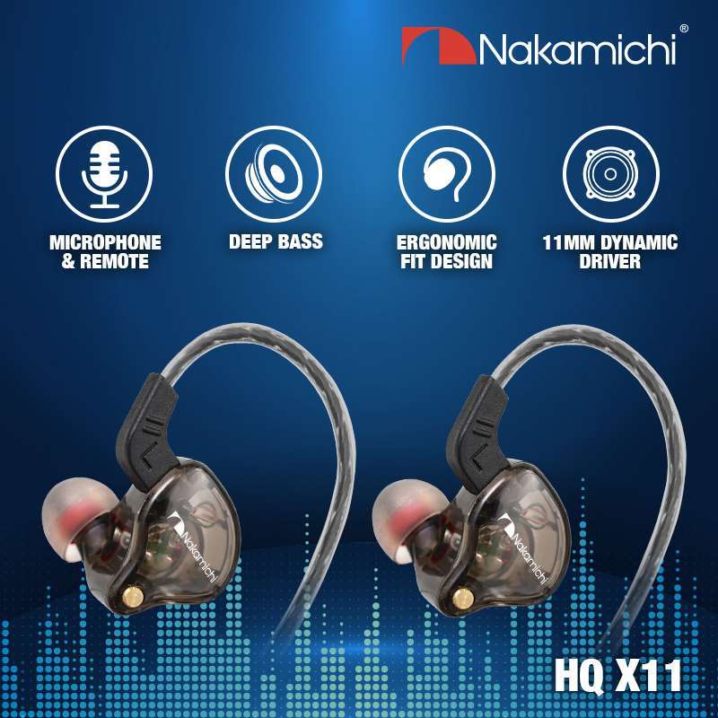 Promo Nakamichi HQ X11 Dynamic Driver 