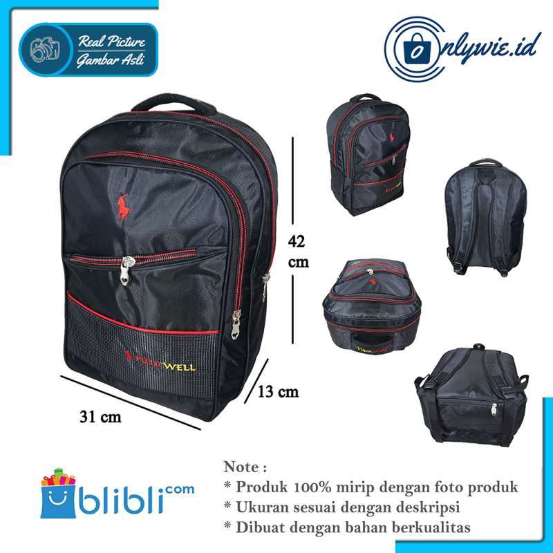 Ukuran tas ransel deals