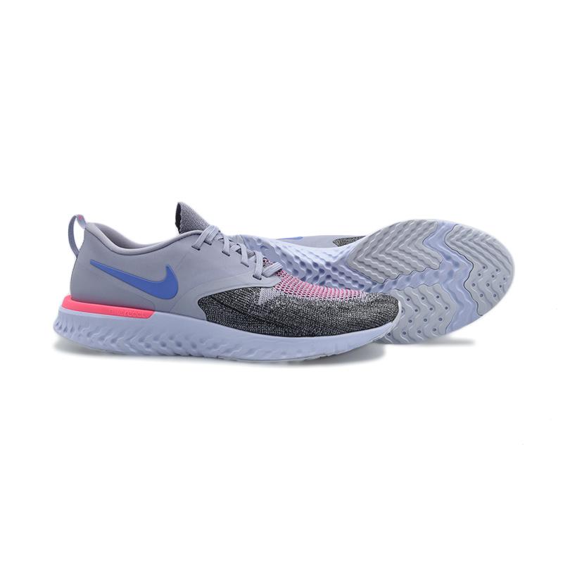 nike nike odyssey react 2 flyknit women running shoes grey ah1016 500 full03