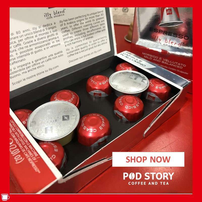 Promo illy Nespresso Classico (Forte 