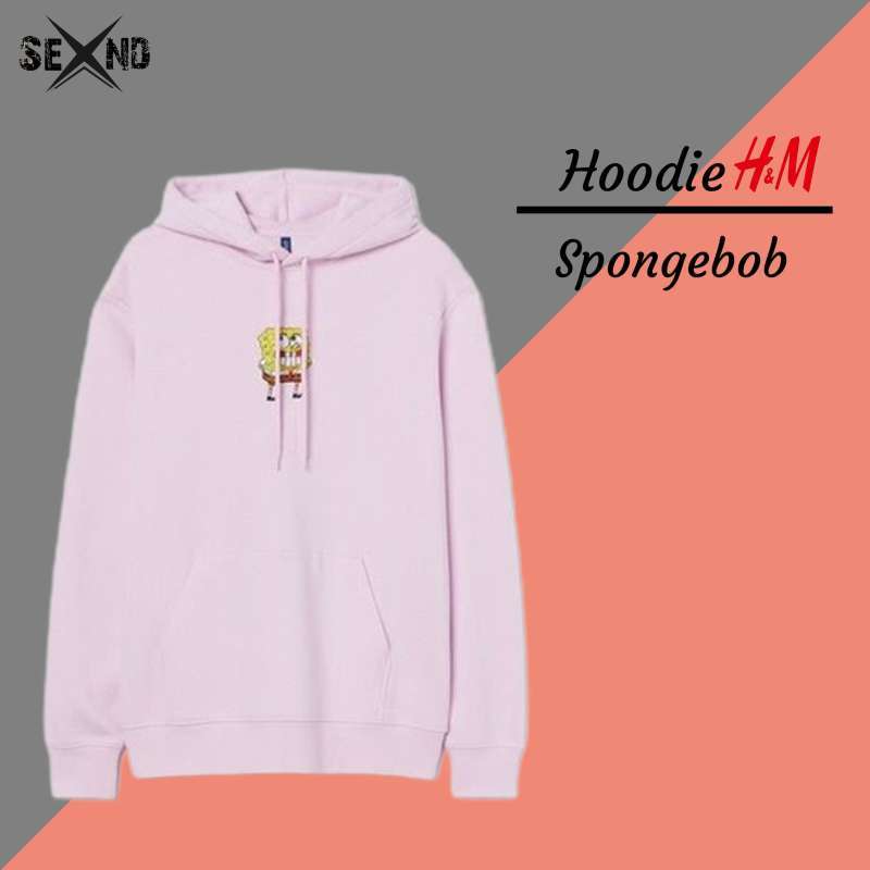 Promo Hoodie H\u0026M Spongebob Pink - M di Seller X_Send - Kota Tangerang  Selatan, Banten | Blibli