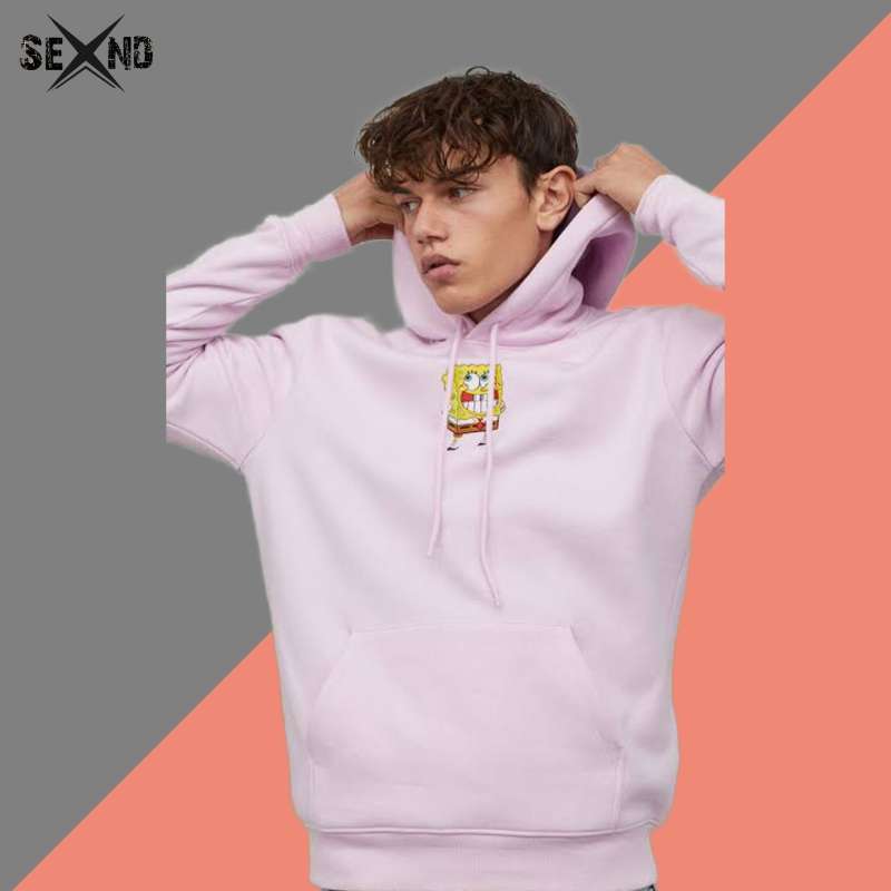 Promo Hoodie H\u0026M Spongebob Pink - M di Seller X_Send - Kota Tangerang  Selatan, Banten | Blibli