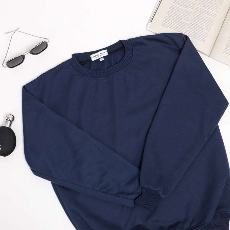 Sweater polos navy hot sale