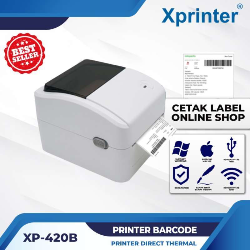 Jual RECOMMENDED Printer Label Barcode Thermal Xprinter XP ...