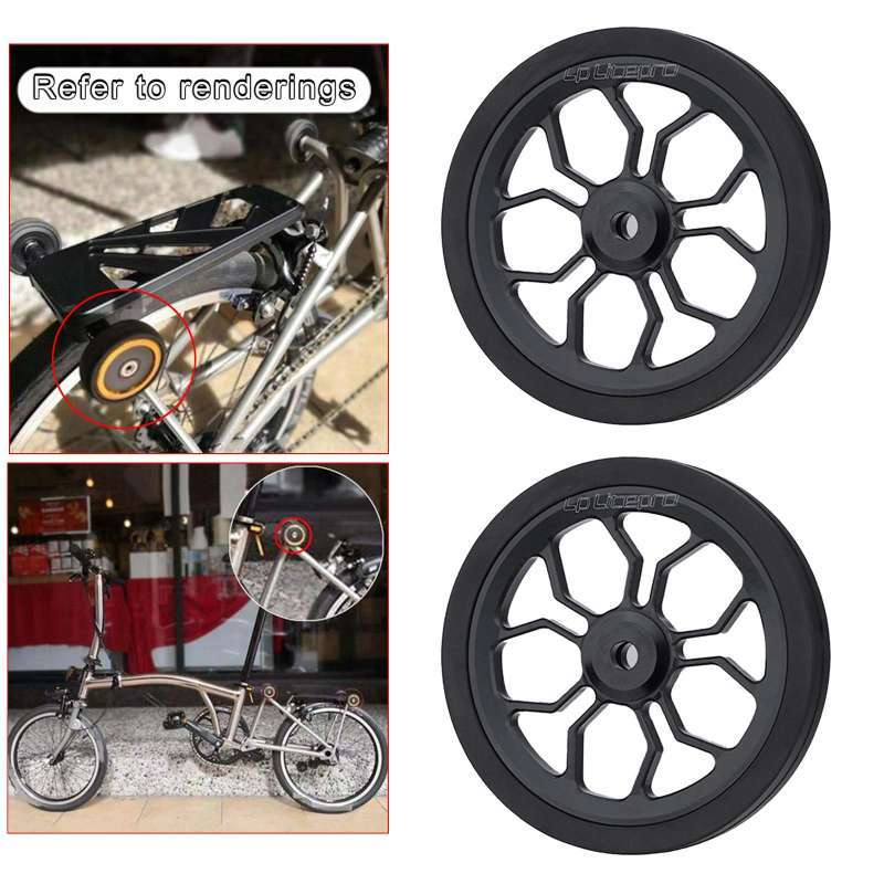 Promo 82mm Folding Bike Easy Wheel 