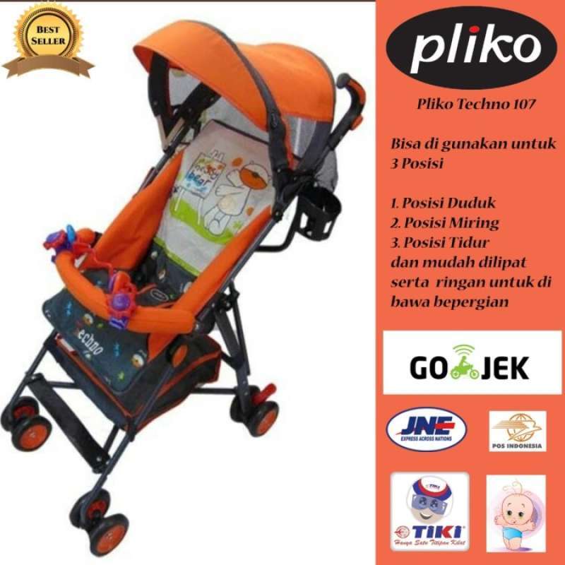 Stroller pliko techno sale