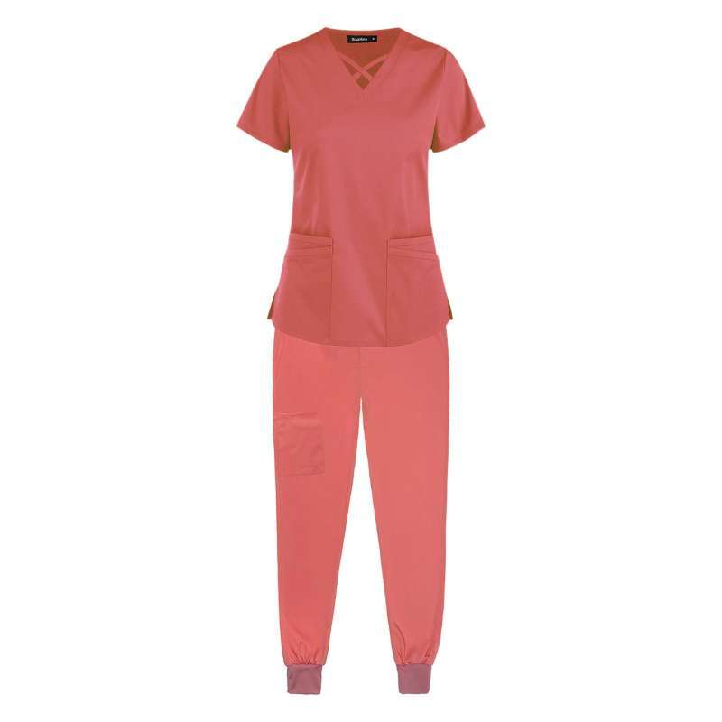 Promo Womens Uniforms Scrub Set Nurse 