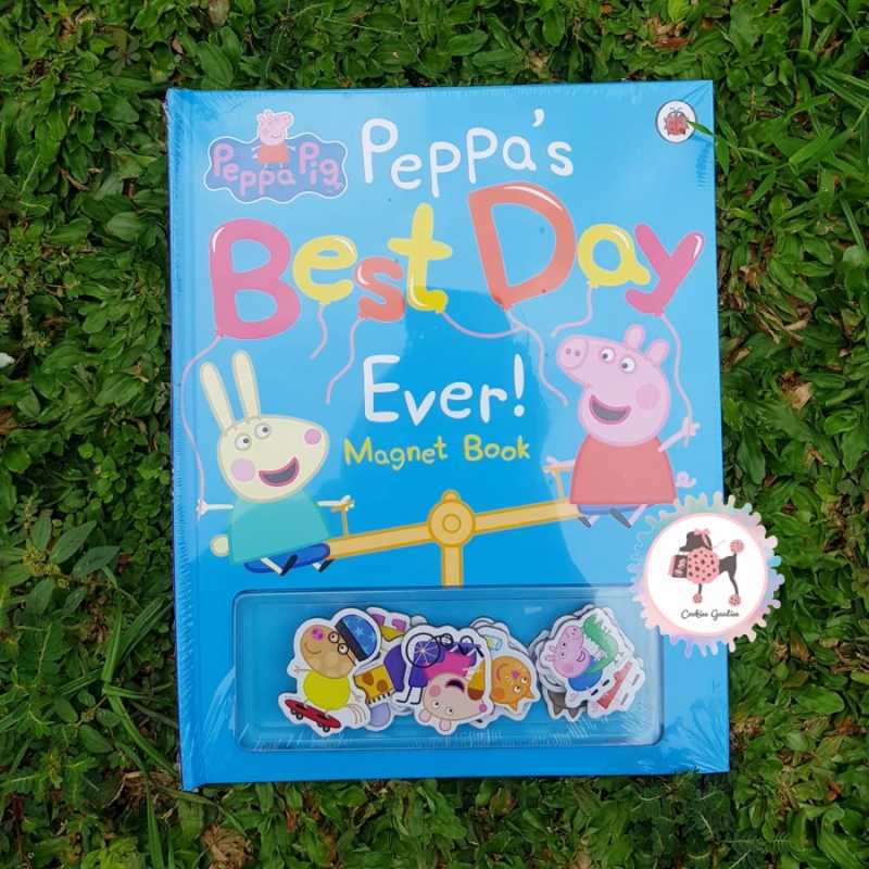 Jual Peppa Pig Peppa's Best Day Ever Magnet Book di Seller ...