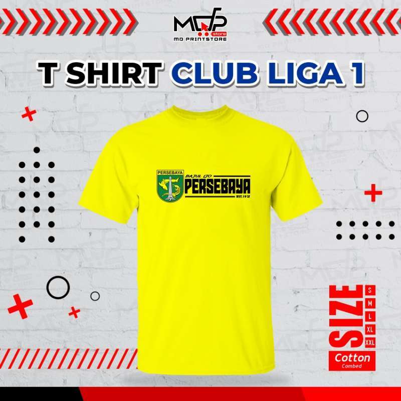 Jual KAOS BRI LIGA 1 PERSEBAYA BAJU KLUB BOLA TSHIRT FOOTBALL CLUB  MDPRINTSTORE di Seller MDPrintStore - Banjar, Kota Banjar | Blibli
