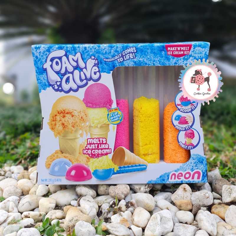 Foam alive on sale ice cream