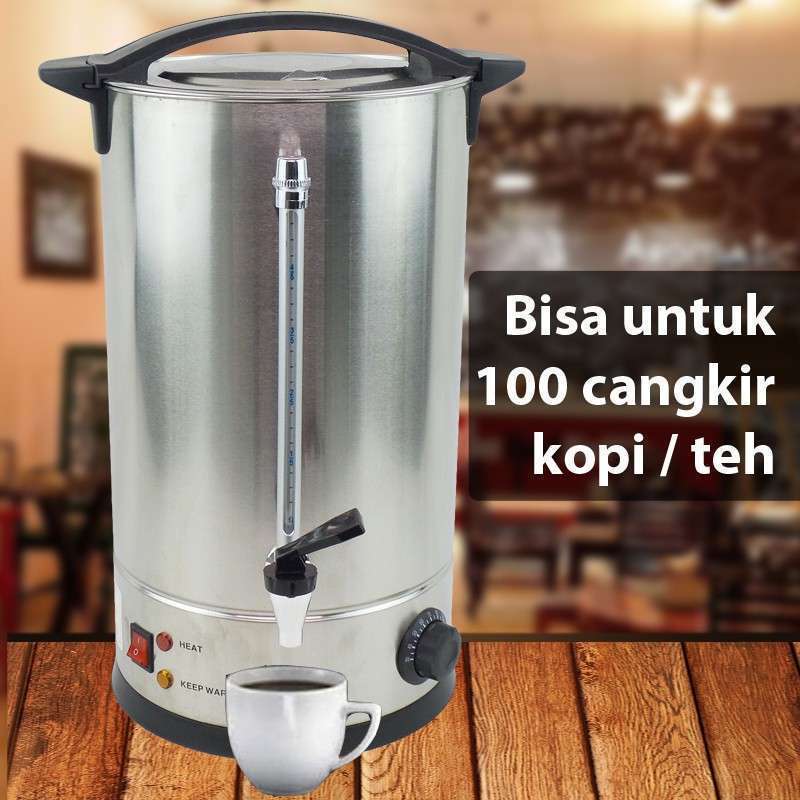 grijs Onderhandelen hoofdstad Promo CYPRUZ Water Boiler Coffee Maker Electric Coffee Boiler 20 L Cypruz  CM-0137 Diskon 16% di Seller Dian Shop - Depok Jaya, Kota Depok | Blibli