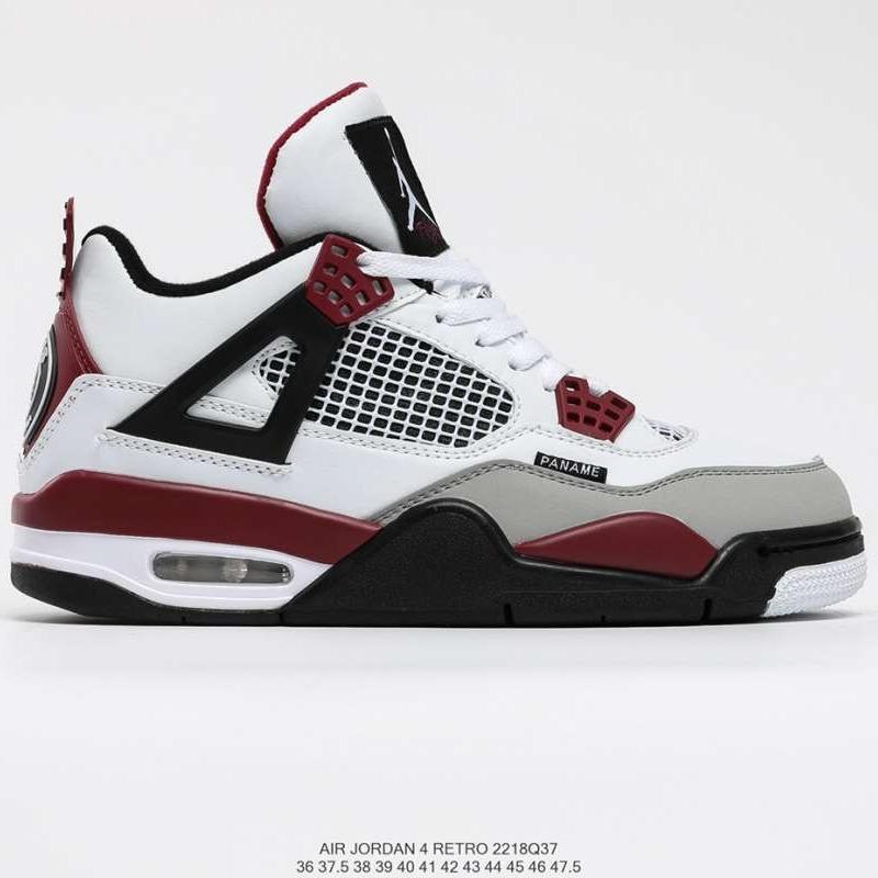 Jual Original NIKE AIR JORDAN 4 retro PSG NIKE AIR JORDAN AJ4 Paris white  purplish red Paris Saint Germain. 2218Q37 - 43 di Seller Kang Yadong Shop -  | Blibli
