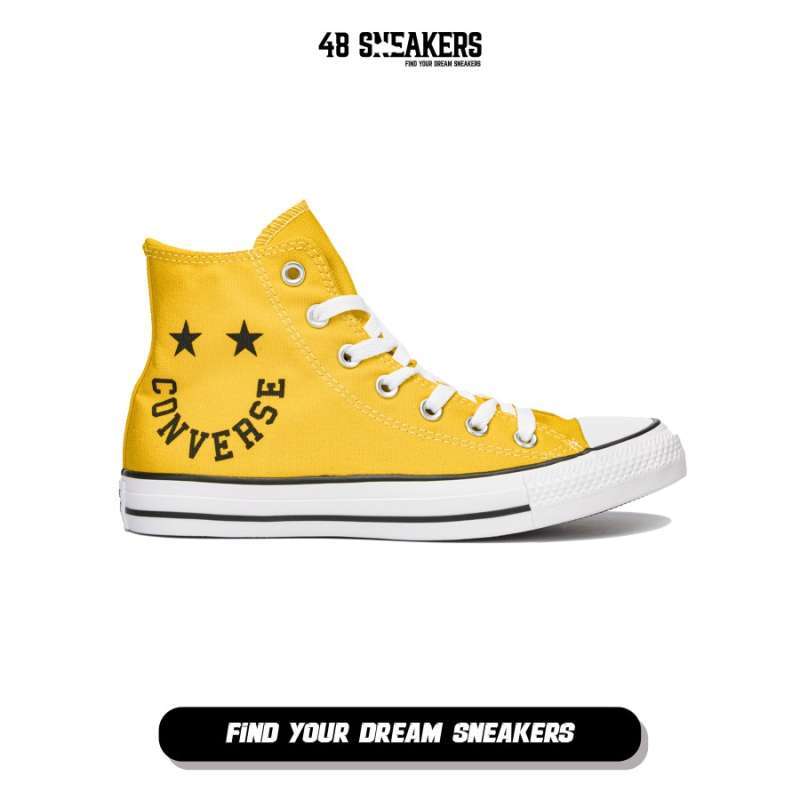 Jual Converse CTAS High Smile Amarillo 167070C Original 41