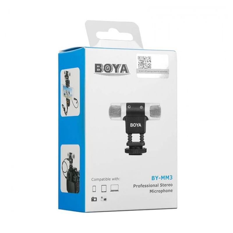 Jual Boya By Mm3 Dual Head Stereo Recording Condenser Mini Microphone Online September 2020 Blibli Com