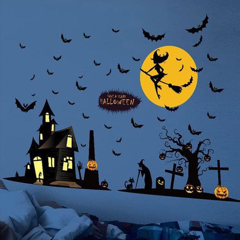Jual Oem Jbtr Helloween Noght Wallsticker 90 X 60 Cm Online Oktober 2020 Blibli Com
