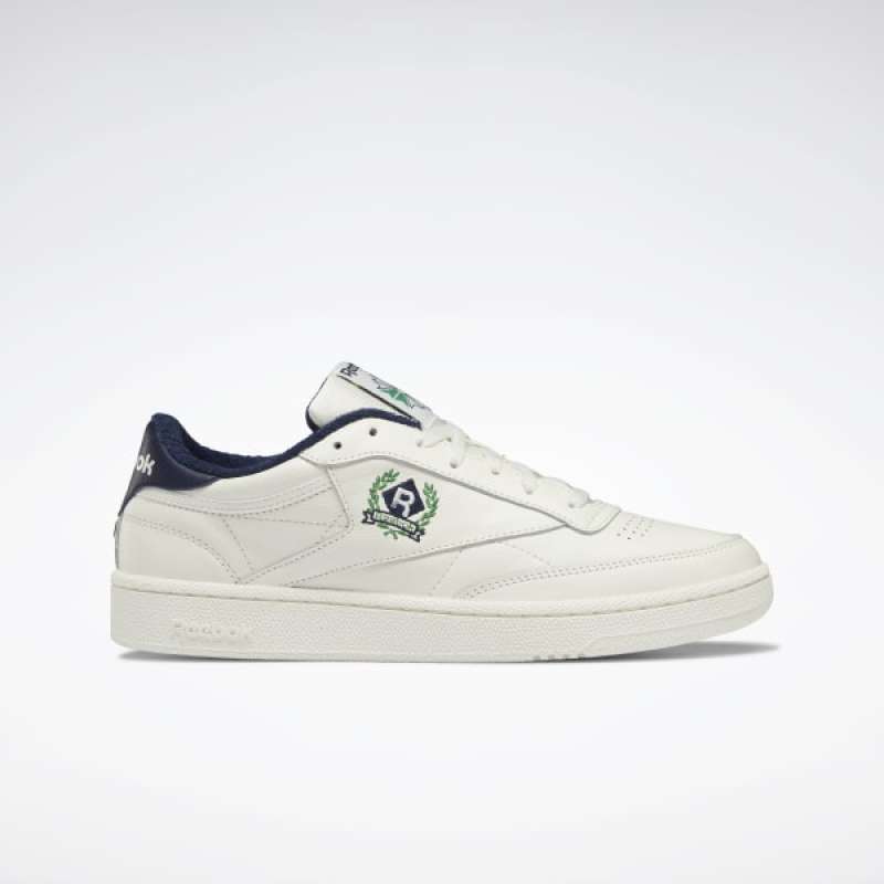Reebok club c 85 ivory trainers hotsell